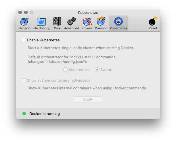 activate-kubernetes-docker