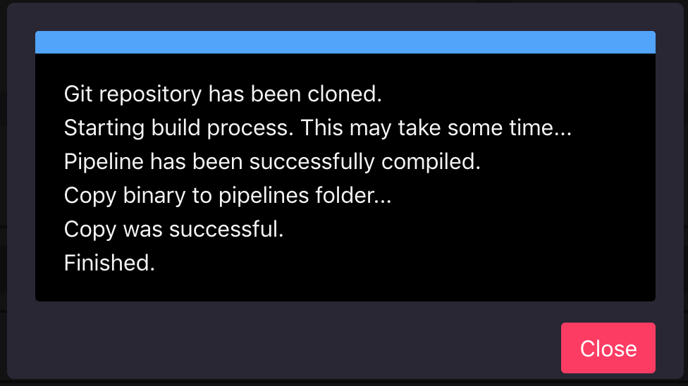 create-pipeline-log